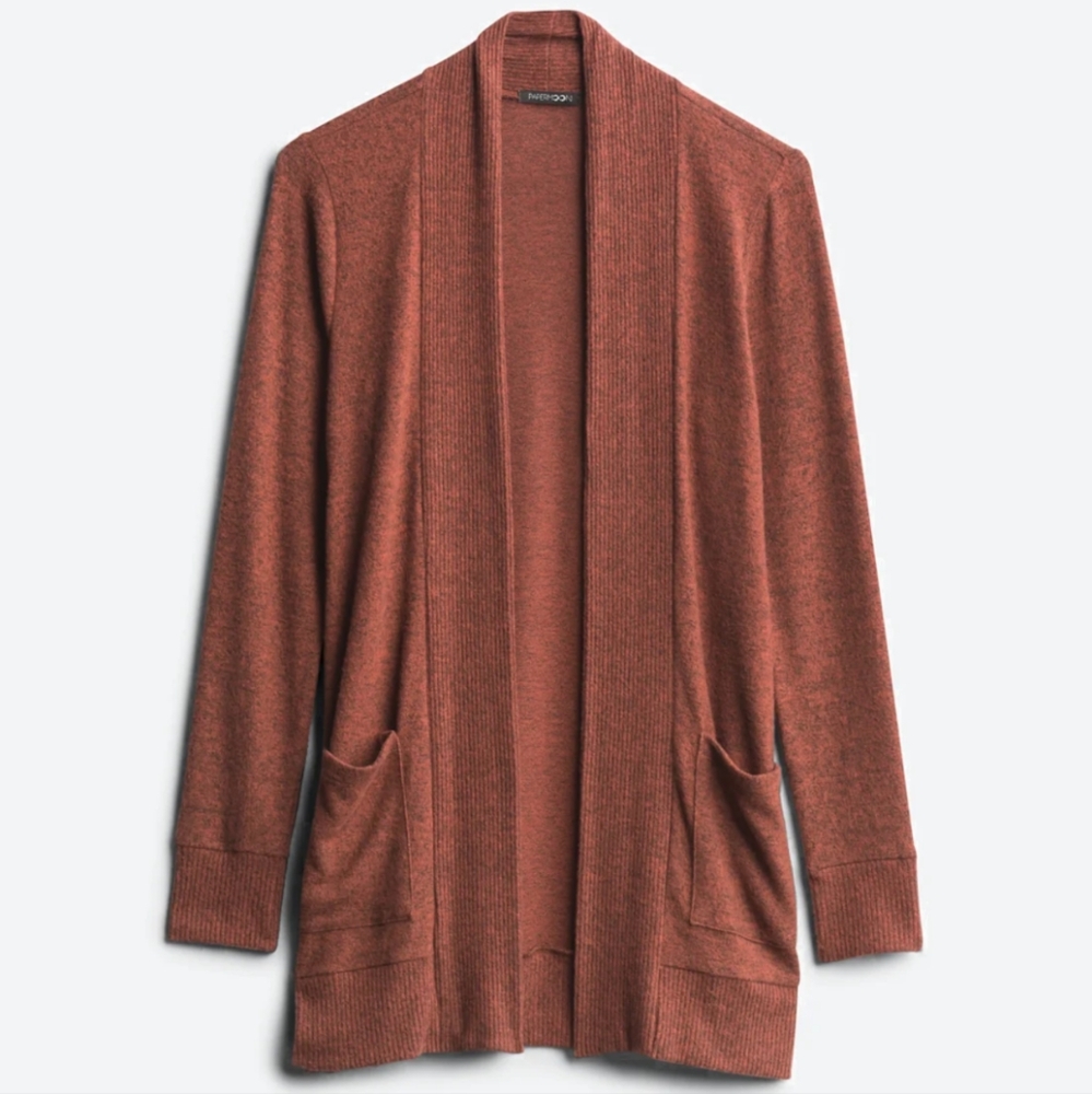 Market & Spruce Burnt Orange Cardigan